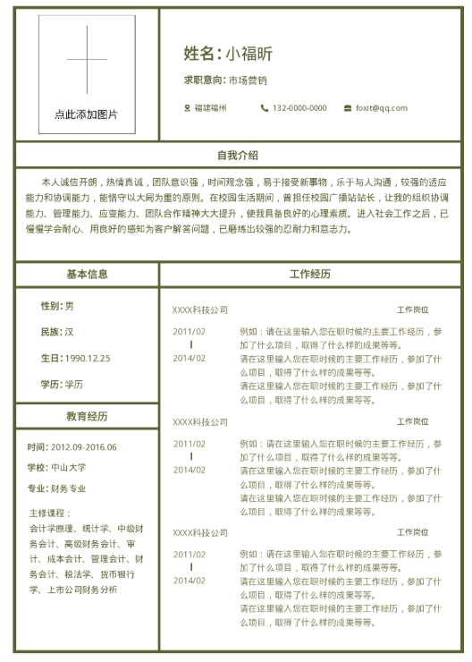 福昕云模板告訴你，如何擁有一份高質量的簡歷
